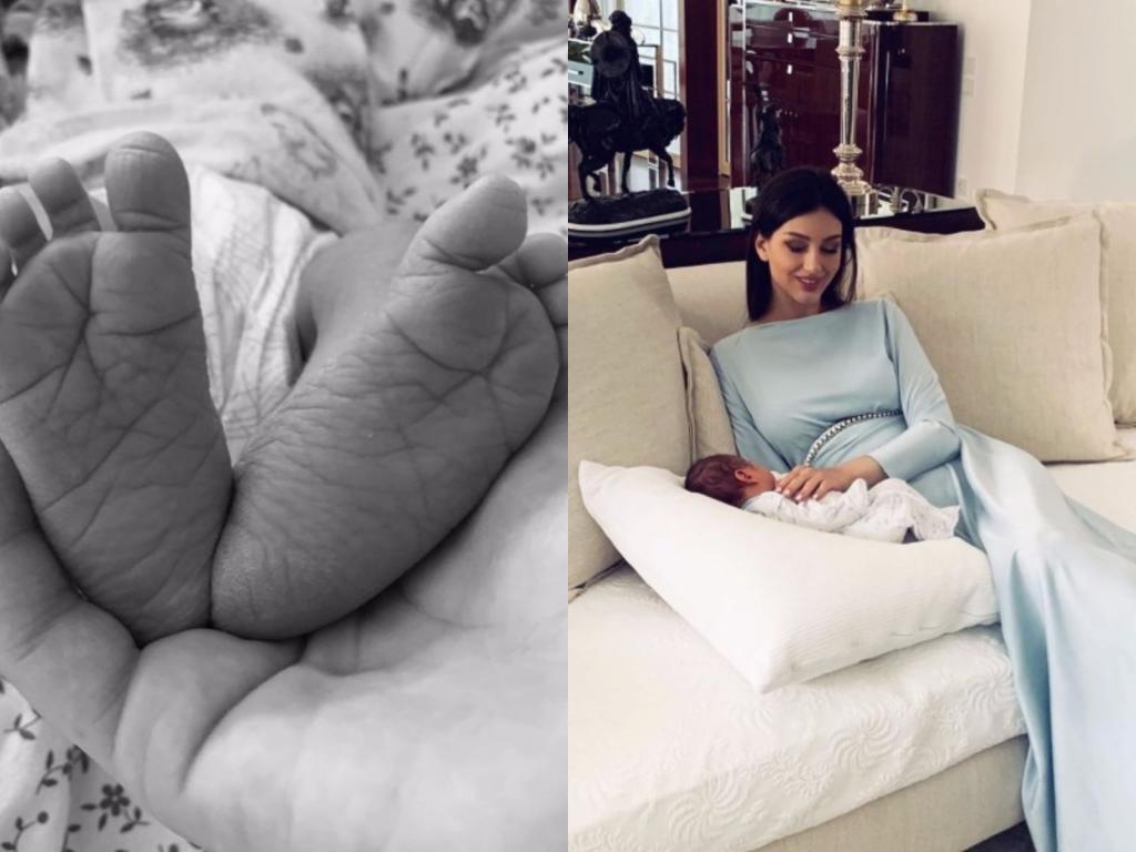 «Мисс Москва-2015» Оксана Воеводина показала сына, которого родила от бывшего короля Малайзии