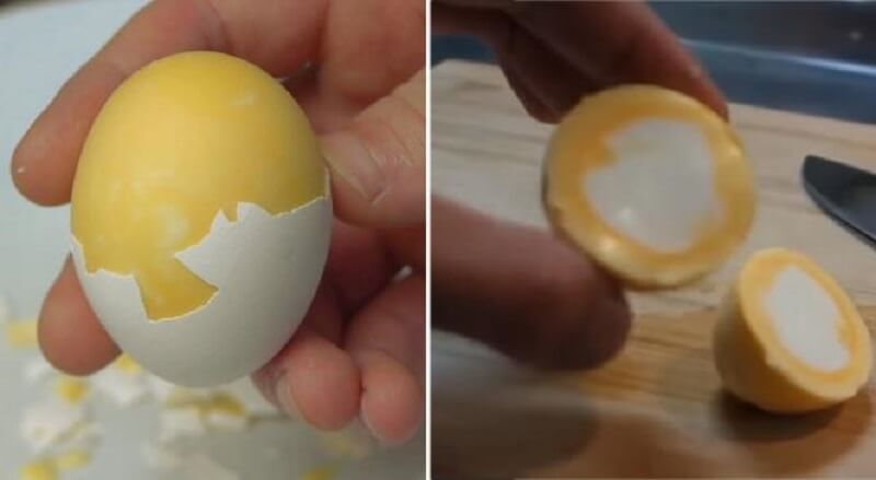 Яйца «наизнанку»: как сварить яйца, чтоб белок и желток поменялись местами. Необычный способ варки яиц! … … …