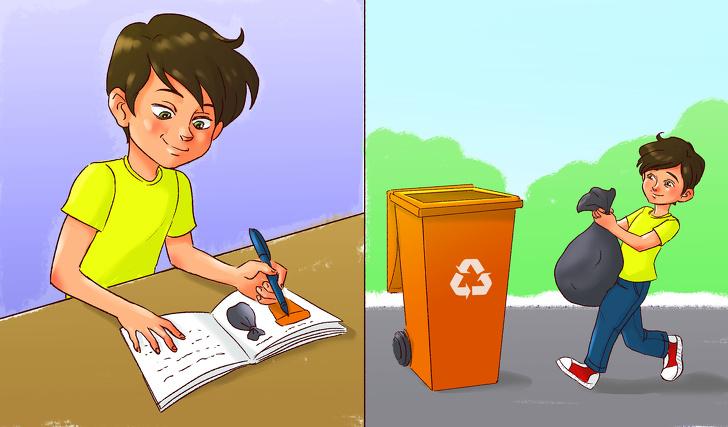 Рисунки о загрязнении, гонки с мусором: игры для детей, которые научат их, как важно заботиться о нашей планете