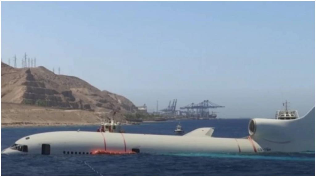 Подарок дайверам: в Иордании затопили коммерческий самолет TriStar, и любители подводного плавания смогут его посетить