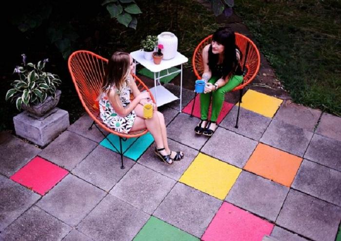 10 простых и сказочных идей, которые помогут сделать ваш дом или сад комфортнее: сшитые подушки можно использовать как подстилку во время пикника