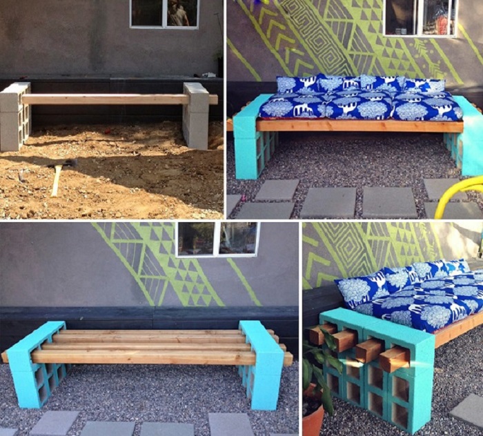 10 простых и сказочных идей, которые помогут сделать ваш дом или сад комфортнее: сшитые подушки можно использовать как подстилку во время пикника