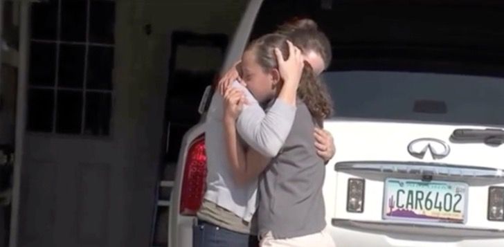 10 летняя девочка сдала полиции свою мать, когда та хотела сесть пьяной за руль