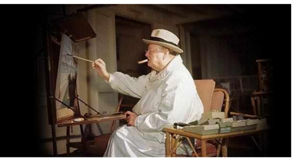 Гитлер вообще начинал как художник: картины величайших лидеров всех времен