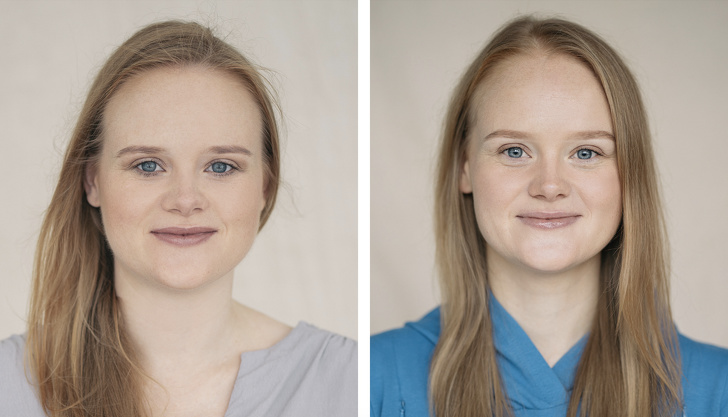 Как беременность меняет женщин: любопытный эксперимент литовского фотографа  до и после  (фото)