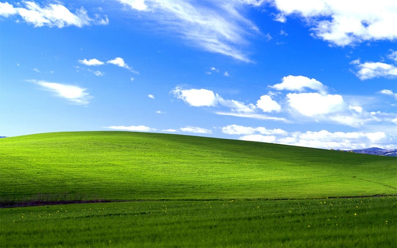 Всем известны знаковые обои Windows XP, но не все знают, откуда взялся этот пейзаж