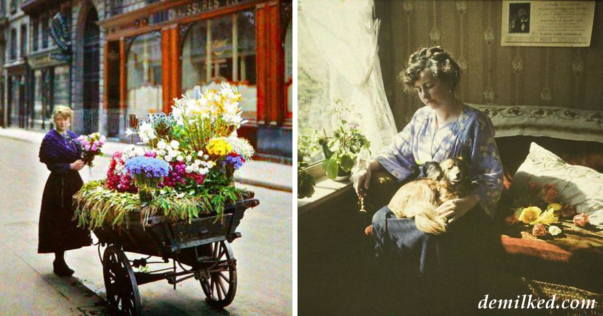 50 самых старых цветных фото, показывающих, как выглядел мир 100 лет назад