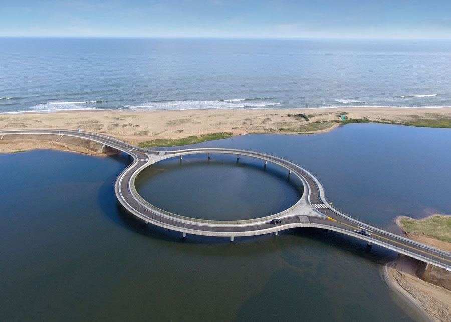 Архитектор, спроектировавший уругвайский круглый мост, объяснил, почему не сделал его прямым
