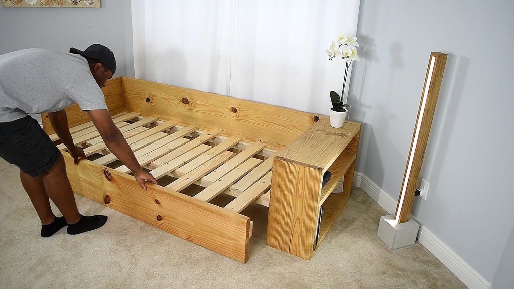 Трансформирующаяся мебель своими руками: как сделать диван, который легкопревращается в кровать