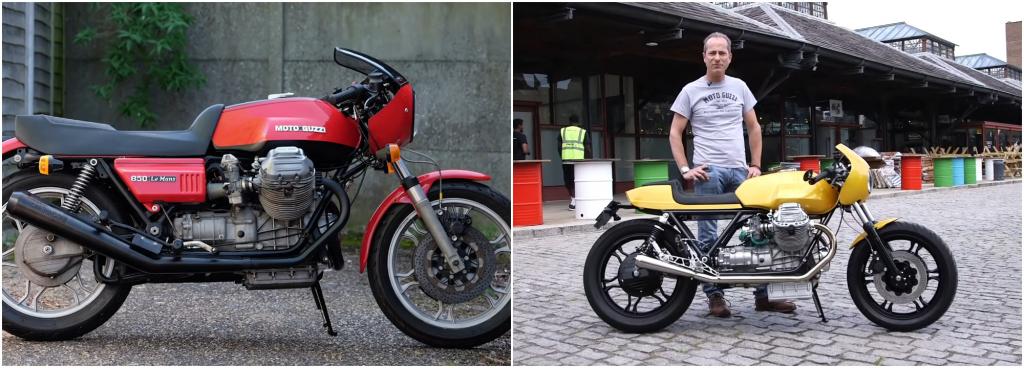 Пол купил свой байк Moto Guzzi, чтобы восстановить, но в итоге обновил его до каждого болтика