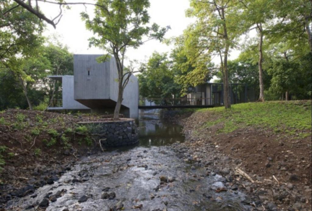 Дом, через который протекает ручей: фото необычного замысла архитектора