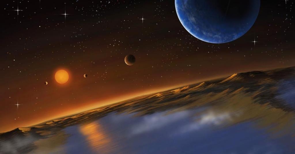 2 скалистые планеты, на которых может быть атмосфера, обнаружены в 10,7 световых лет от Земли