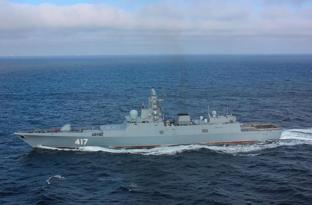 Фрегат «Адмирал Горшков» вышел в Белое море на испытания - экипаж фрегата проверит функционирование всех корабельных систем