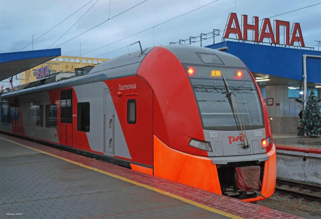 Будут курсировать ежедневно: с 1 августа скоростные поезда соединят Адлер и Анапу