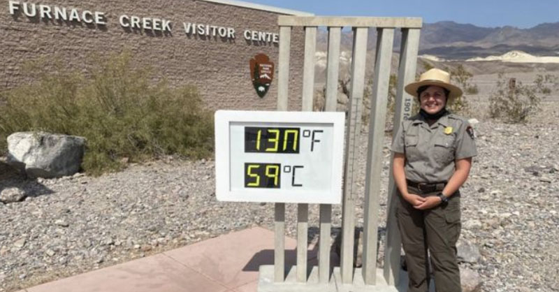 В Долине Смерти 59 градусов жары: мужчина пробует пожарить яйца под солнцем без плиты