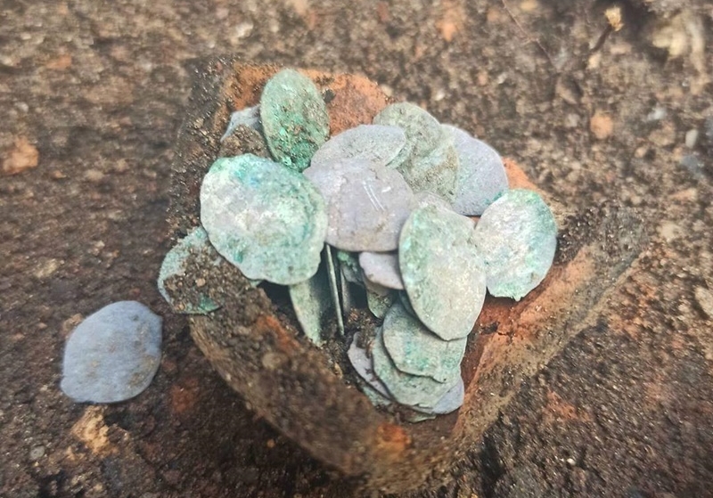 Серебряные монеты XVI века: псковские археологи обнаружили настоящий клад