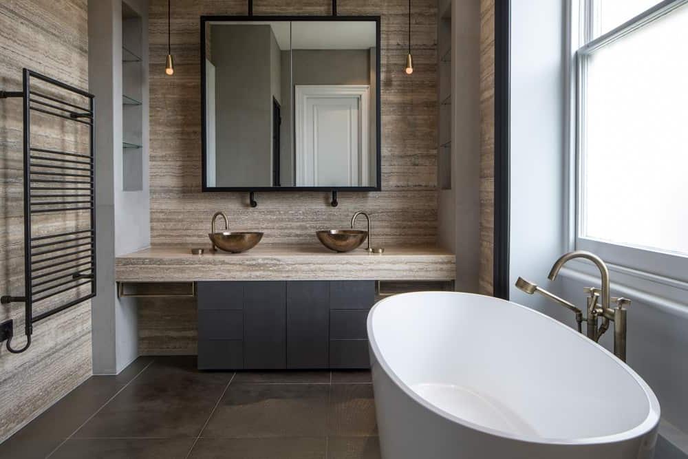 Настоящий шик в ванной комнате   две раковины: идеи оформления на любой стиль и вкус