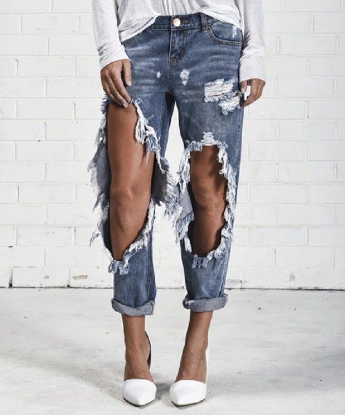 Мода на рваные джинсы пришла не просто так: история ее скрывается за войной