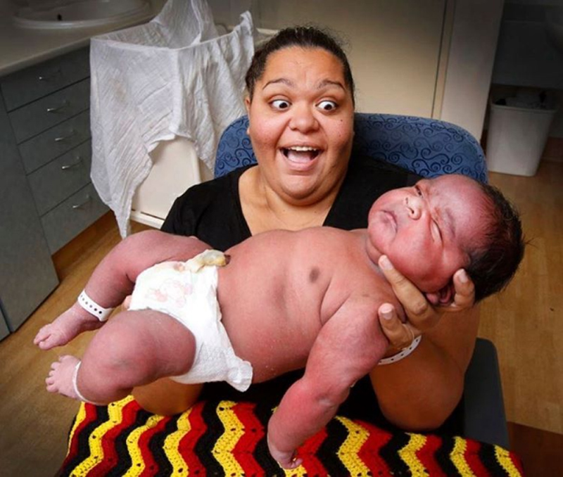 Эта мама родила 6 килограммового ребёнка без анестезии!