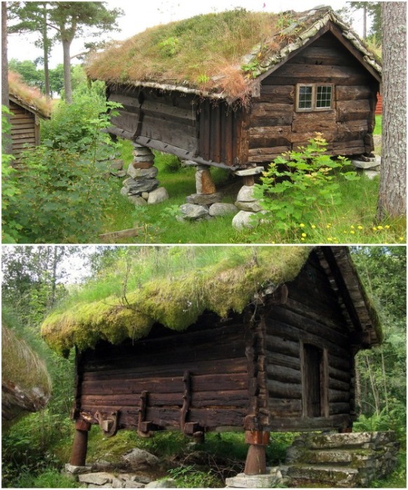 Сказочная красота норвежских древних построек, которые функционируют и по сей день