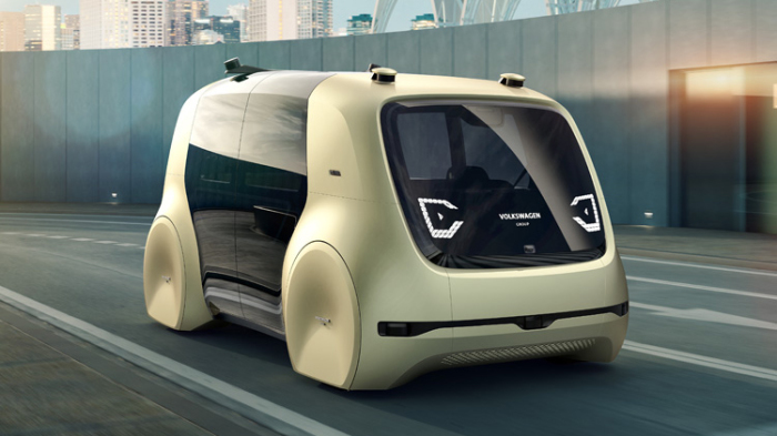Футуристический Sedric   автономный автомобиль будущего от Volkswagen