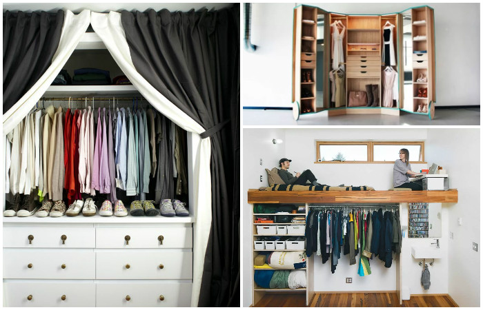 15 практичных и стильных мини гардеробных, которые подойдут даже для небольшой квартиры