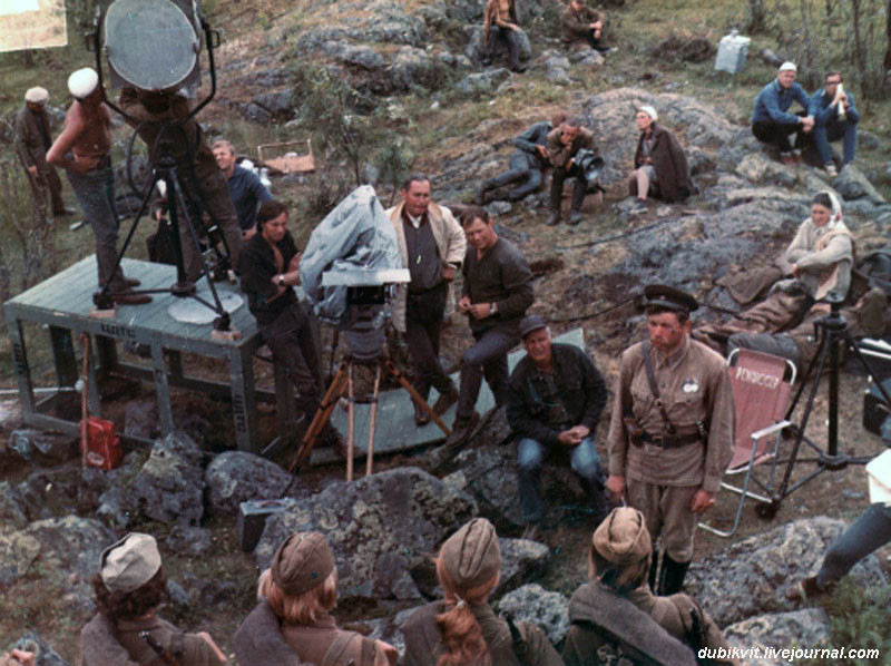 На съёмочных площадках незабываемых советских фильмов