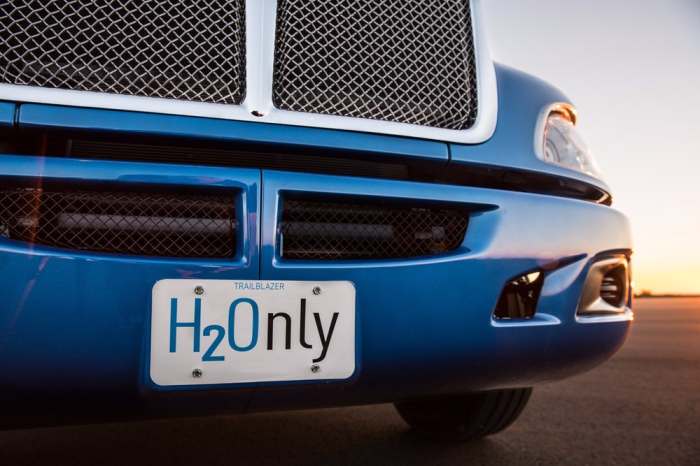Компания Toyota создает грузовик на водородном топливе