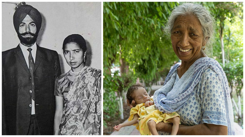 Это тяжелее, чем я думала : жительница Индии стала матерью в 72 года